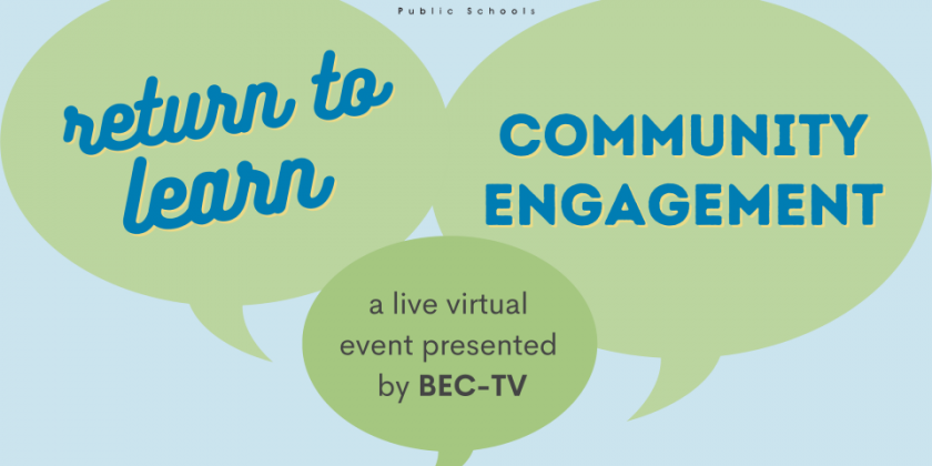 Aug. 4 Return to Learn Community Engagement Event